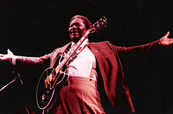 BB King a Pistoia Blues 1980