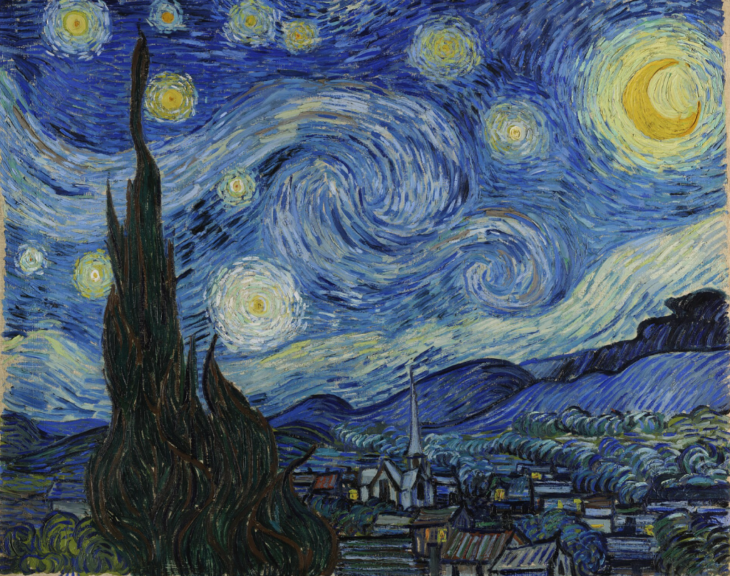 Notte stellata, Vincent Van Gogh