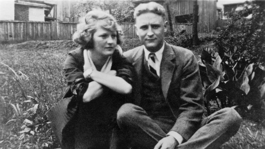 F. S. Fitzgerald con la moglie e scrittrice Zelda Sayre